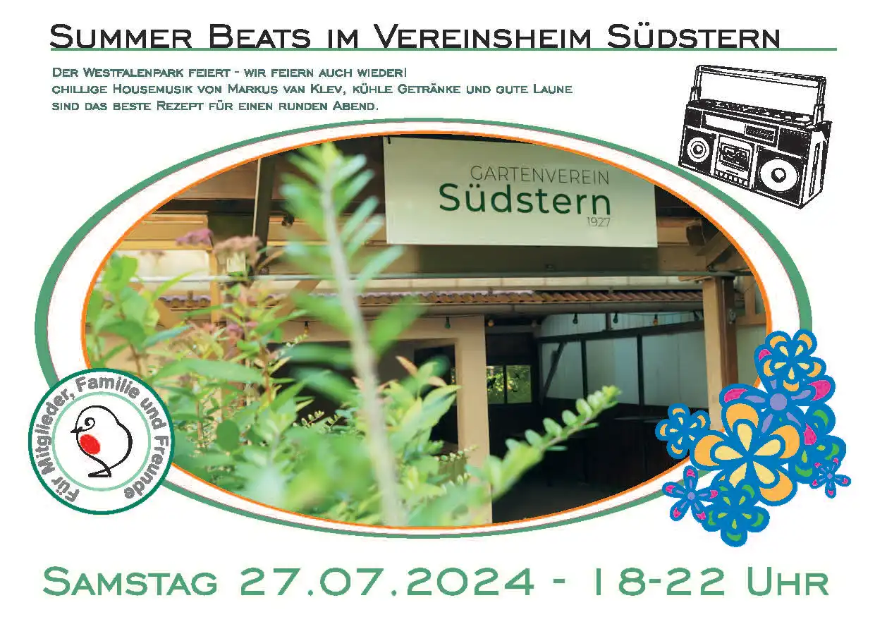 Summer Sounds 2024 im Gartenverein Südstern